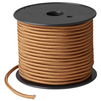 [6232200106] Stofledning 50 meter, på rulle 2x0,75 mm², 70°, kobber
