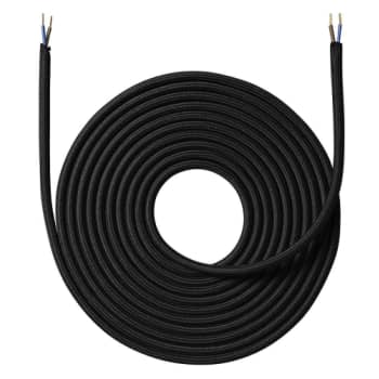 [6232200122] Stofledning 4 meter, sort