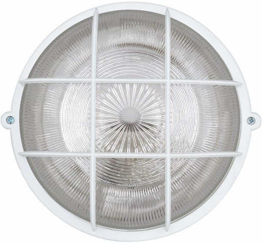 [7535590] SKOTLAMPE RUND 1X100W HVID
