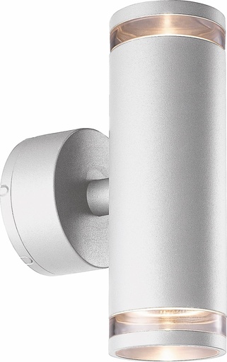 [9977095] EKLOF II 2X6W IP54 SILVER
