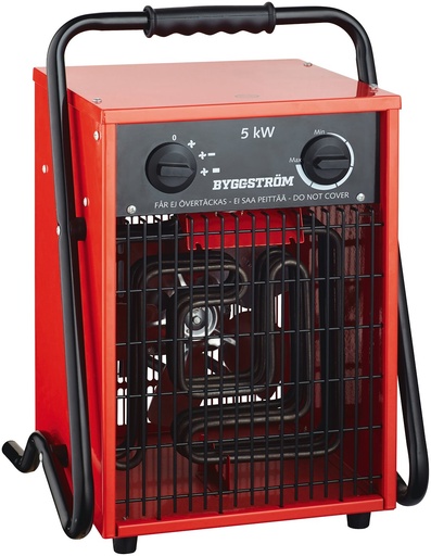 [8730007] VARMEBLÆSER 5KW BYG-STRØM