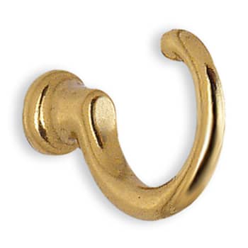 [930233824] Enkelkrog, poleret messingfinish, højde 28 mm