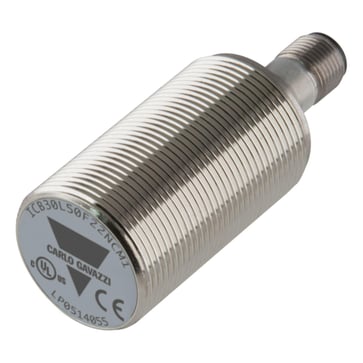 [7824830051] Induktivaftaster M30 PNP NO 15mm skærmet lang IP67 10-40VDC fornikl  MS
