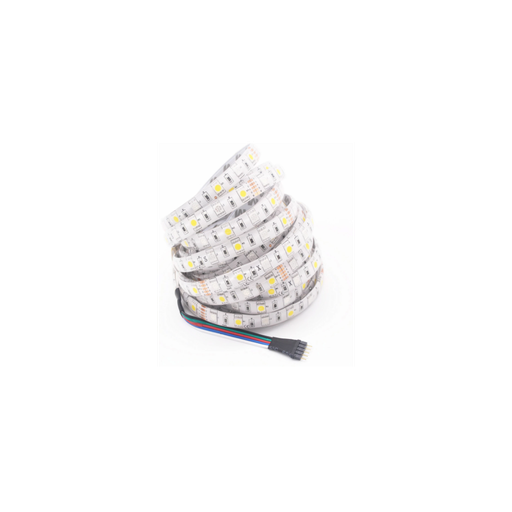 [4366-0] 12W/m RGB+CW LED-strips - 5 meter, IP65, 60 LED pr. meter, 24V