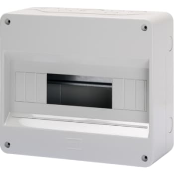 [4216400283] Gruppetavle 1x12 modul, grå uden låge, IP40