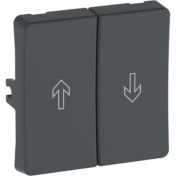 [1017064779] OPUS® 74 halvtangent for jalousiafbryder (sæt) antracitgrå