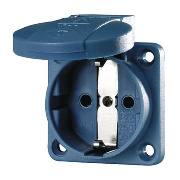 [1515131803] CEE appliance udtag 3 polet 16A 230V blå D