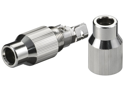 [H14247] COAX kabel samleled - Skruetype, metalhus