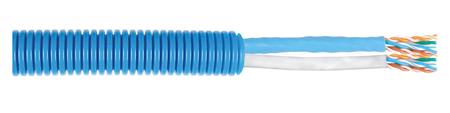 [5401044387] HF-COILFIX® 25/UTP 2XCAT6A 500HHZ DCA
