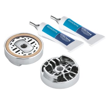 [737899902] Grohe Grohe QuickGlue Set S2 2stk t/br.stang/vægholder