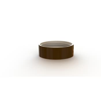 [8742576548] Loft- og Vægarmatur brun glasur med 123,5 mm gevind IP44 LED