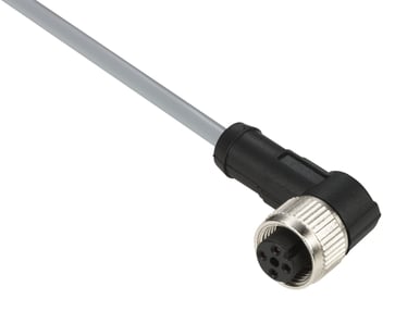 [7524677378] Følerkabel PVC M12 4-pin hun vinklet 2 meter XZCPV1241L2
