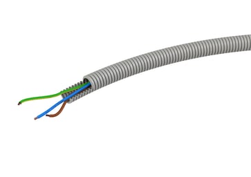 [7830204561] 16MM (5/8") KABELRØR HALOGENFRI EVOEL SMART H07Z1-U 750N GRÅ 3G2,5 R100