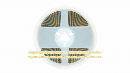 [H27488] COB LED strip (IP20) 12V 10W/m. 8mm, Varm Hvid (5m)