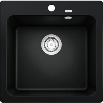 [930223912] BLANCO NAYA 5 UX køkkenvask 51,5 x 51 cm Silgranit® sort