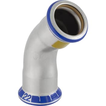 [037312035] 35 mm Bøjning RFG 45° muffe/muffe Mapress