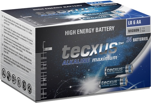 [H31021] Alkaline AA/LR6 batteri 1,5V (24 stk.)