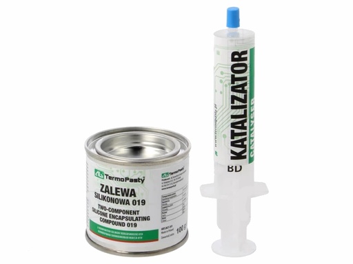 [H63702] Elektronik silikone indkaplingsgel - 2-komp., Hvid (110g)