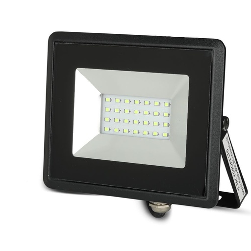 [25192-17194] 20W LED Projektør med Grønt og Sort Hus - Vejrbestandig IP65, RA70 - Energibesparende og Kraftfuld Belysning