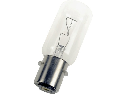 [H65531] Lanternepære - 24V 40W, Klar, P28s sokkel (Ø38x108mm)