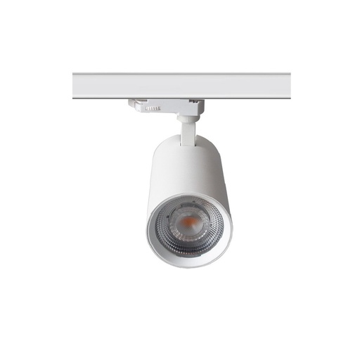 [2893-8006] LEDlife hvid skinnespot 28W - Flimmerfri, Citizen LED, RA90, 3-faset