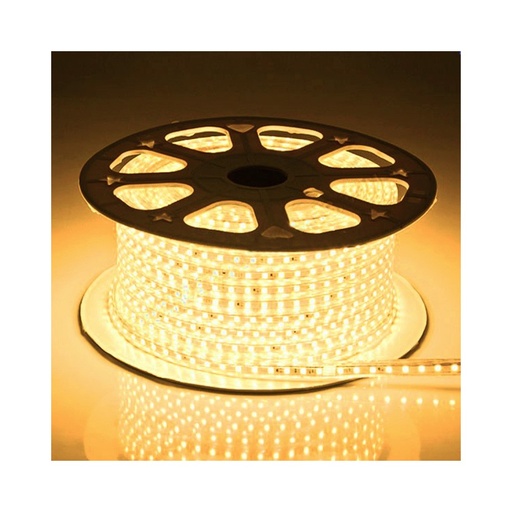 [531-19116] 5 m. Vandtæt LED Strip (Type Q) - 230V, IP67, 60 LED, 6W pr. meter