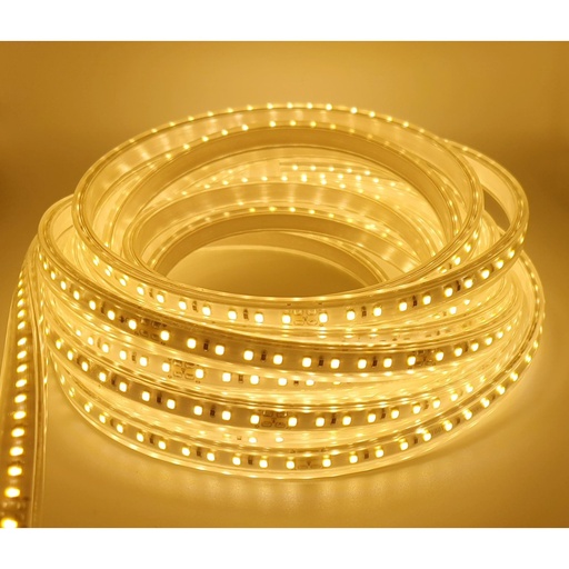 [3558-19154] 5 m LED strip (Type X-2) - 230V, vandtæt, IP67, 100 LED, 10W/m, klippes hver 10cm