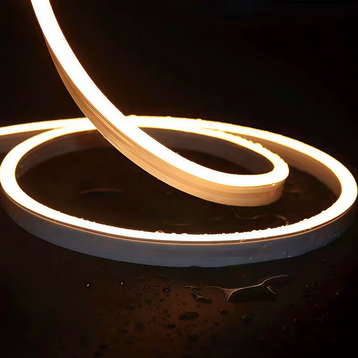 [29755-18952] Varm Hvid 8x16 CLIP-ON Neon Flex LED Strip - 8,5W pr. meter, IP67, 24V