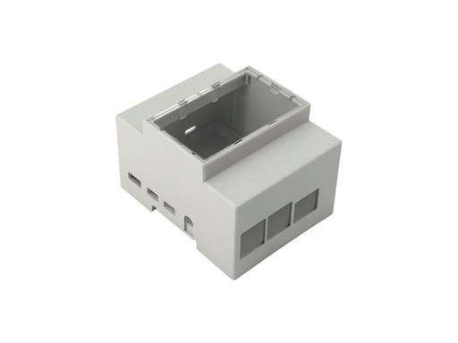 [H59948] DIN-skinne kabinet til Raspberry Pi 4B, Hvid