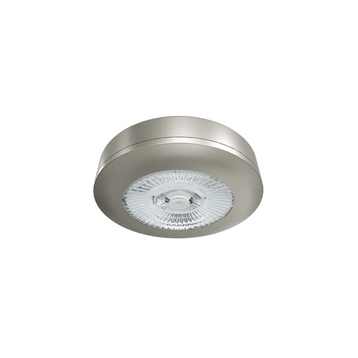 [3714-0] LEDlife Unni68 påbygningsring - Børstet stål, Ø6,8 cm