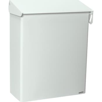 [881099070] MEFA postkasse Bosca 28, u/lås, hvid, 340 x 340 x 132 mm