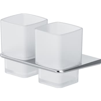 [930231009] AM.PM Inspire V2.0 Double glass tumbler with holder
