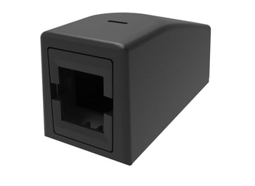 [7886109924] Office Box 1 port sort - universal anvendes både til SYSTIMAX M-serien og NETCONNECT keystone