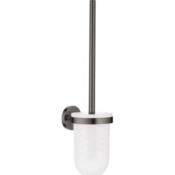 [778452158] GROHE EssentialsToiletbørste + holder, poleret hard graphite