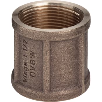 [048270313] 2.1/2" Rødgods Silicium Bronze muffe