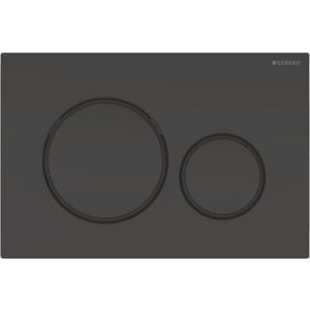[617080181] Geberit Sigma 20 betjeningsplade i sort/mat sort