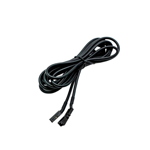 [29750-0] Forlængerkabel til Sauna downlight - 2 meter, 24V, sort