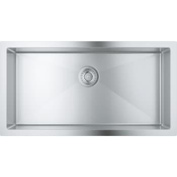 [681310810] GROHE K700 Rustfri stålvask, under/planlimet/nedfældet 864x464mm