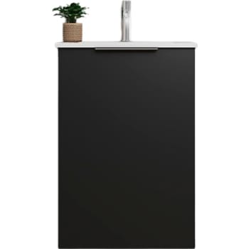 [786030121] Sanibell Online usamlet møbelsæt 46x36cm matsort med 1 låge