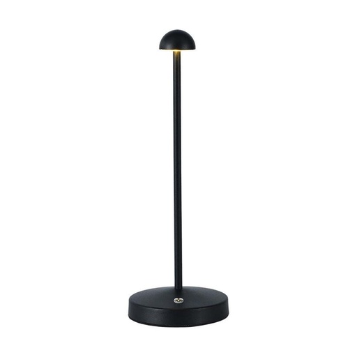 [12061-0] V-Tac Opladelig 3i1 Bordlampe - Sort, IP20, Touch Dæmpbar, Model Mini, 3W, 130lm