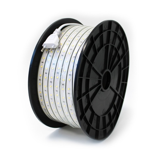 [24085-16679] Arbejdslys IP67 LED strip 25m 230V - 60 LED/m, 5W/m, 500 lm/m, 125W, 12500lm, RA80