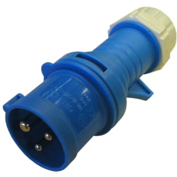 [9909000379] Cee stikprop 16/250v ip44, blå