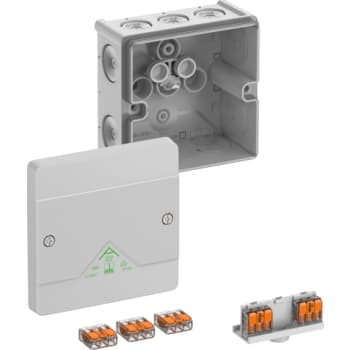[4221661266] Forgreningsdåse Abox SLK-4mm2 102X102X57mm grå IP66