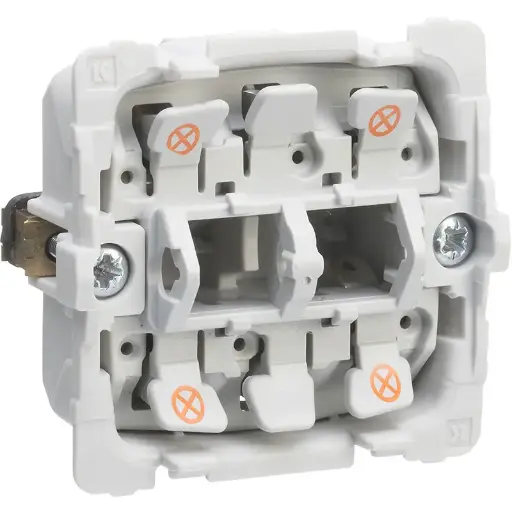 [1017054912] LK Fuga 16A lampeholder til 2 lamper