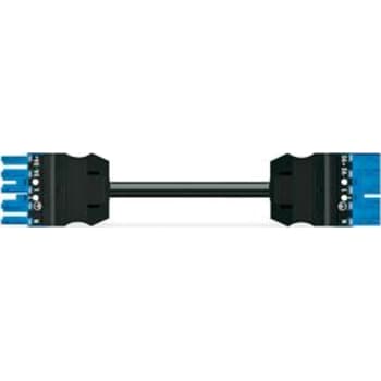 [4228337302] Mellemkabel 5M HF Eca Hunstik - hanstik blå