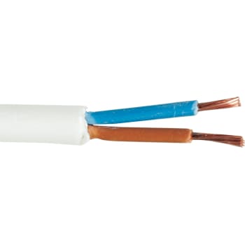 [4232500594] Ledning H05VV-F PKA 2x1,5 hvid S50