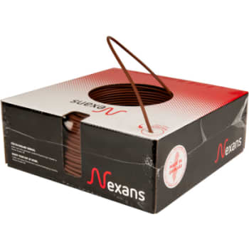 [4232538197] Ledning H07Z1-U 1x1,5 brun, R100, halogenfri (PVL)