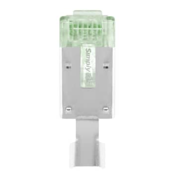 [6286000637] Simply45 RJ45 Pass-Through stik CAT6 STP CAP45 skærmet, 50 STK