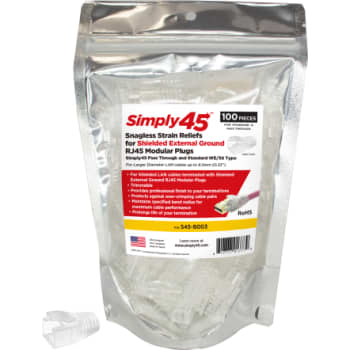 [6286000679] Simply45 aflaster til RJ45 CAT6 skærmet, RJ45 CAT7 uskærmet.