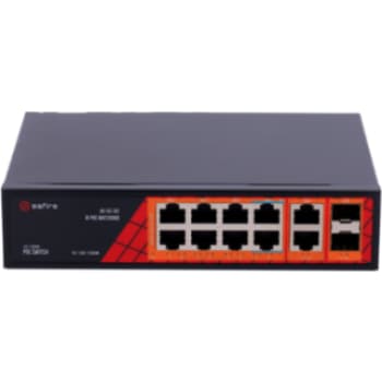 [6286001364] Safire PoE Gigabit Switch 120W, 6x30w PoE + 2x60w HiPoE +2xSFP…